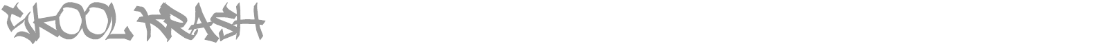 Skool Krash font preview